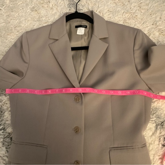 J Crew Blazer 100% Wool Made in Japan Size 8 - Picture 7 of 8